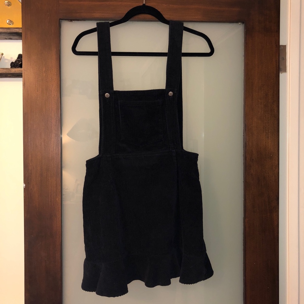 Black Courderoy Dress